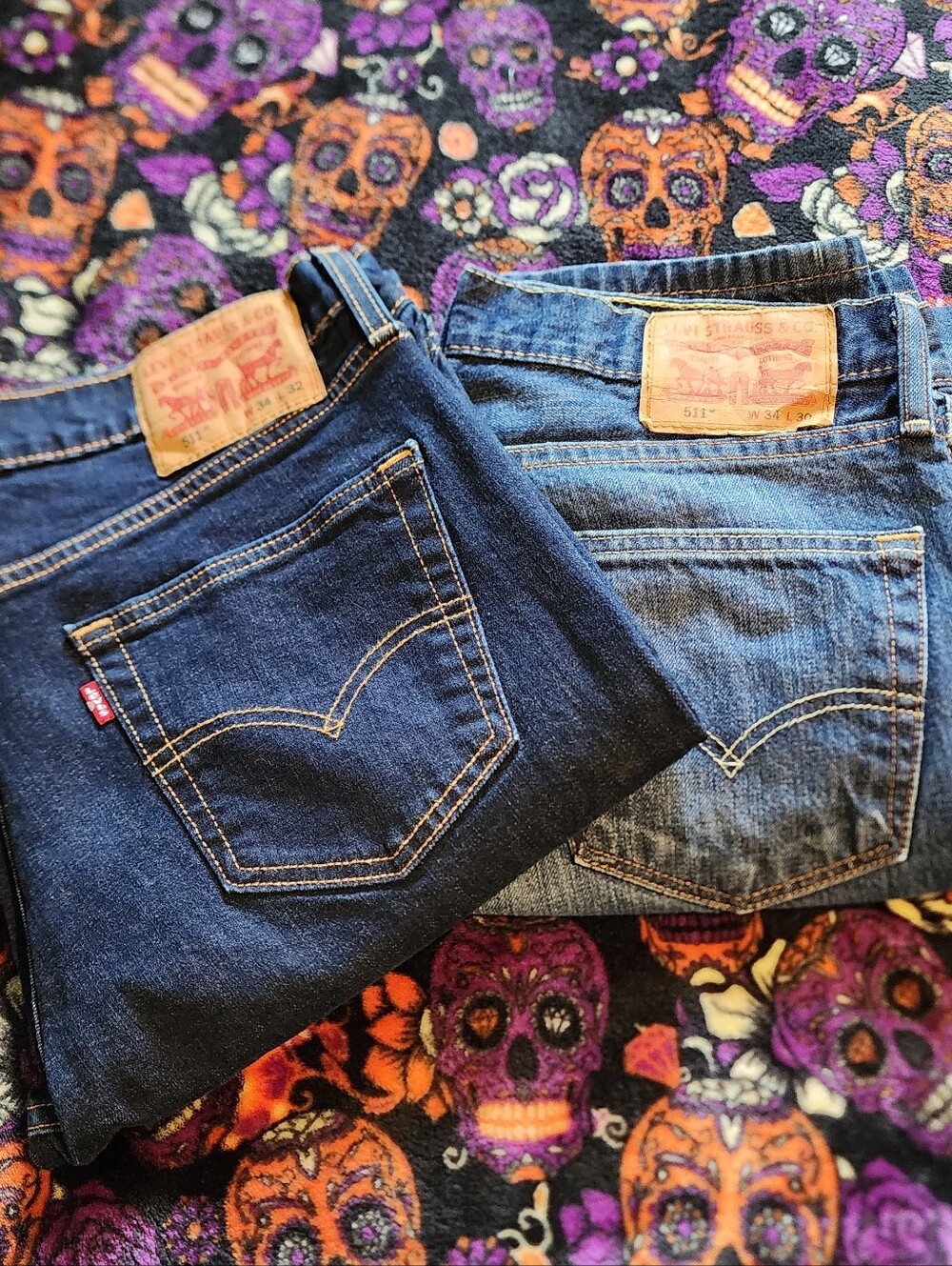 Levis 511 Lot Mens Sz 34x30 and 34x31